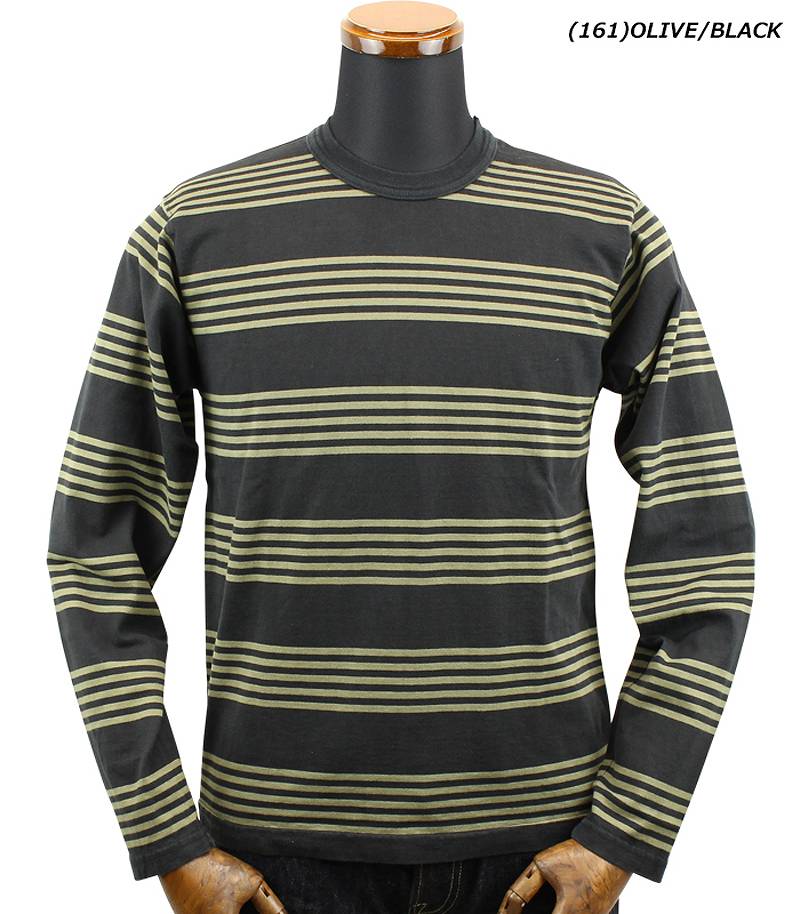 TMC2354 / TOYS McCOY MULTI BORDERED LONG SLEEVE TEE