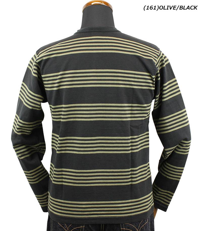 TMC2354 / TOYS McCOY MULTI BORDERED LONG SLEEVE TEE