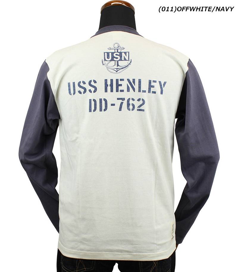 TMC2356 / TOYS McCOY LONG SLEEVE TEE MARILYN MONROE "USS HENLEY"