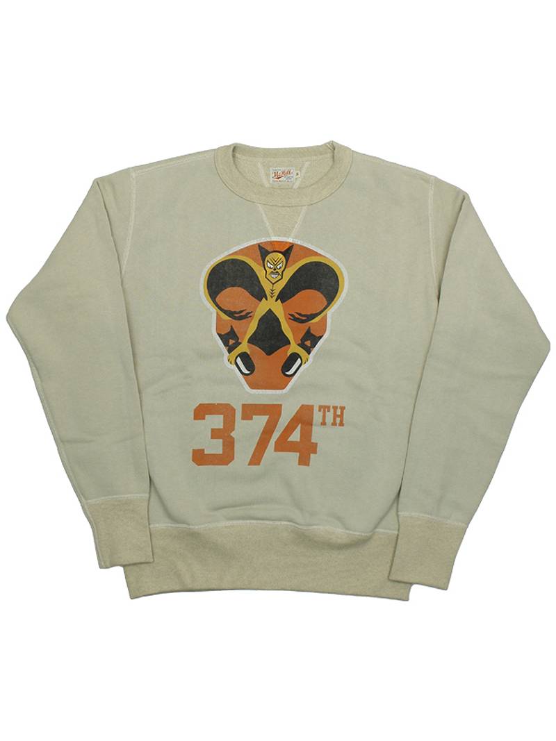 TMC2364 / TOYS McCOY MILITARY SWEAT SHIRT 14TH AIR FORCE "374TH BS"