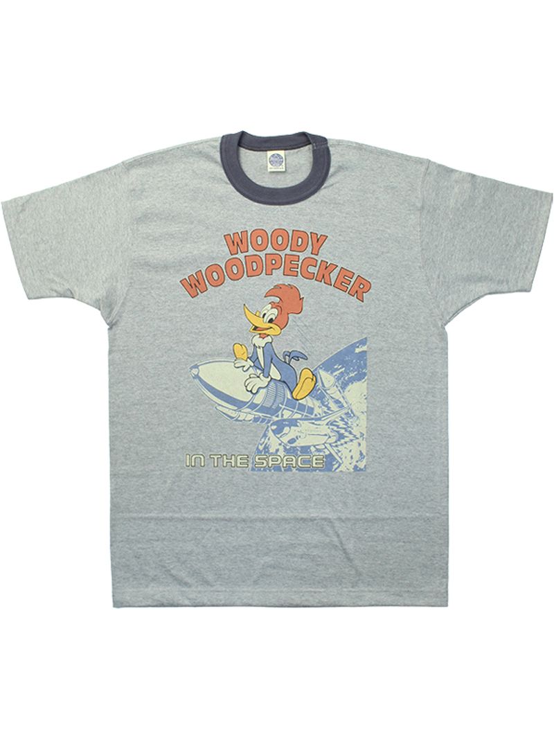 TMC2408 / TOYS McCOY WOODY WOODPECKER TEE " WOODY WOODPECKER IN THE SPACE "