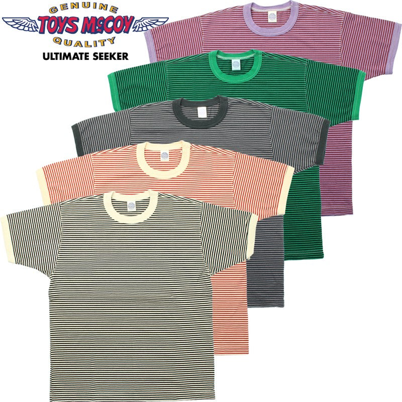 TMC2409 / TOYS McCOY S. McQUEEN THE GREAT AMERICAN HERO STRIPED TEE