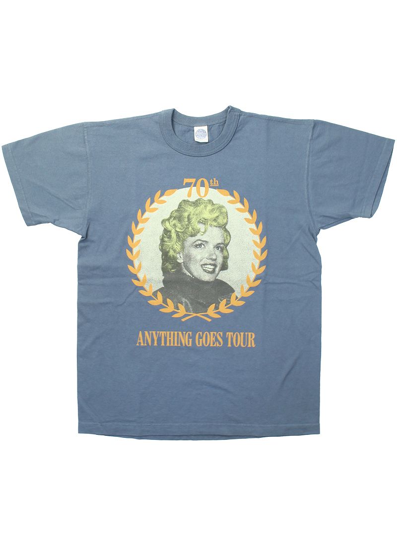 TMC2412 / TOYS McCOY MARILYN MONROE TEE " ANYTHING GOES TOUR 70TH ANNIV."