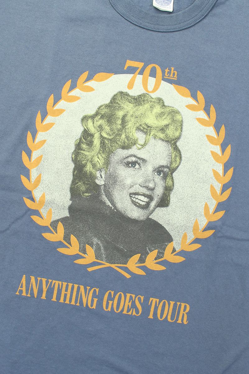 TMC2412 / TOYS McCOY MARILYN MONROE TEE " ANYTHING GOES TOUR 70TH ANNIV."