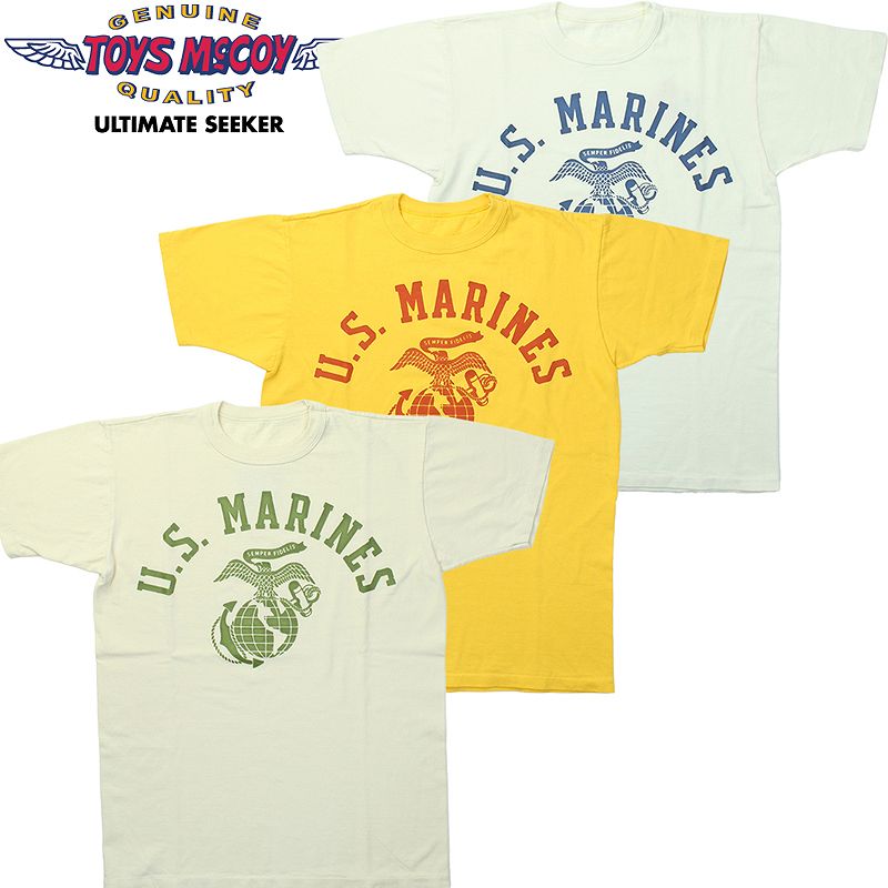 TMC2418 / TOYS McCOY 19"NY"76 TEE " U.S. MARINES "
