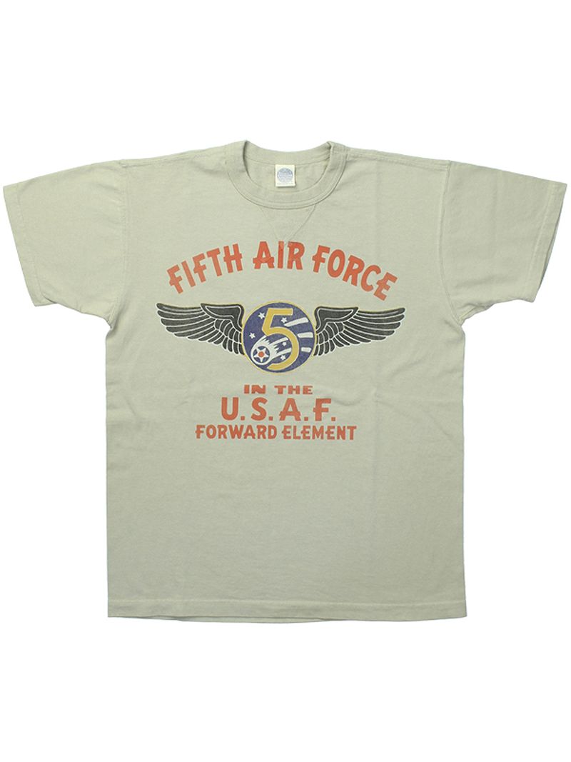 TMC2428 / TOYS McCOY MILITARY TEE SHIRT " FIFTH AIR FORCE "