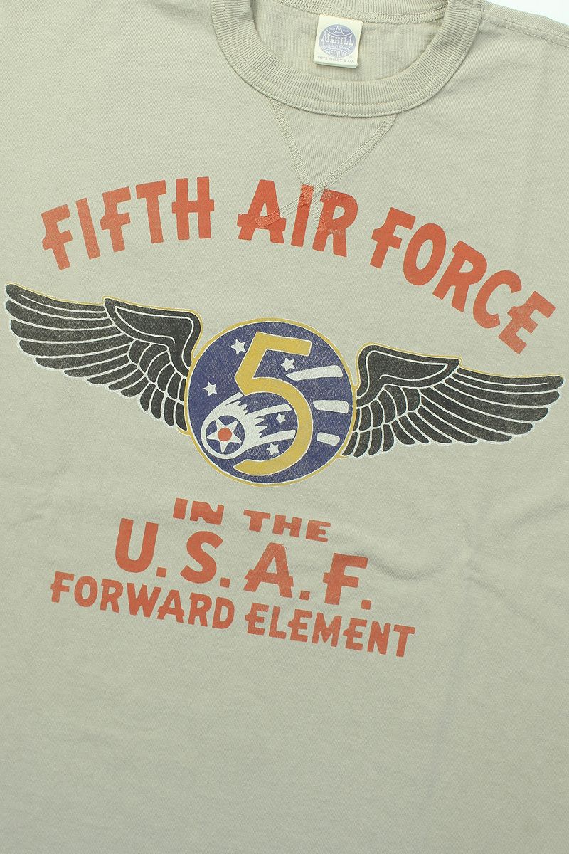 TMC2428 / TOYS McCOY MILITARY TEE SHIRT " FIFTH AIR FORCE "