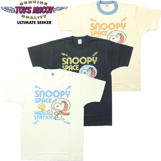 TMC2441 TOYS McCOY SNOOPY TEE “SPACE RADIO STATION”