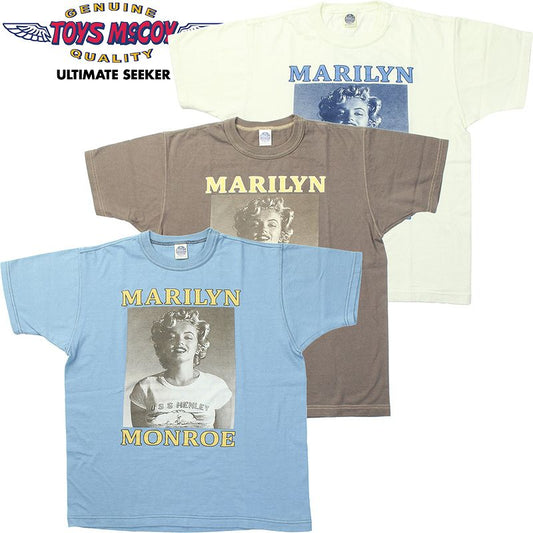 TMC2445 TOYS McCOY MARILYN MONROE TEE  ” USS HENLEY ”