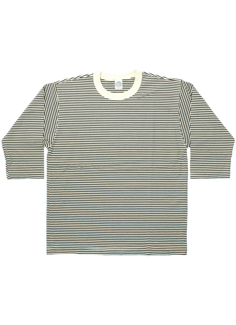 TMC2452 / TOYS McCOY THE GREAT AMERICAN HERO STRIPED CROPPED TEE