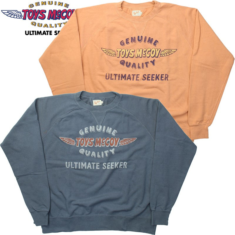 TMC2460 / TOYS McCOY McHILL SPORTS WEAR GARMENT DYING SWEAT SHIRT "TOYS McCOY"