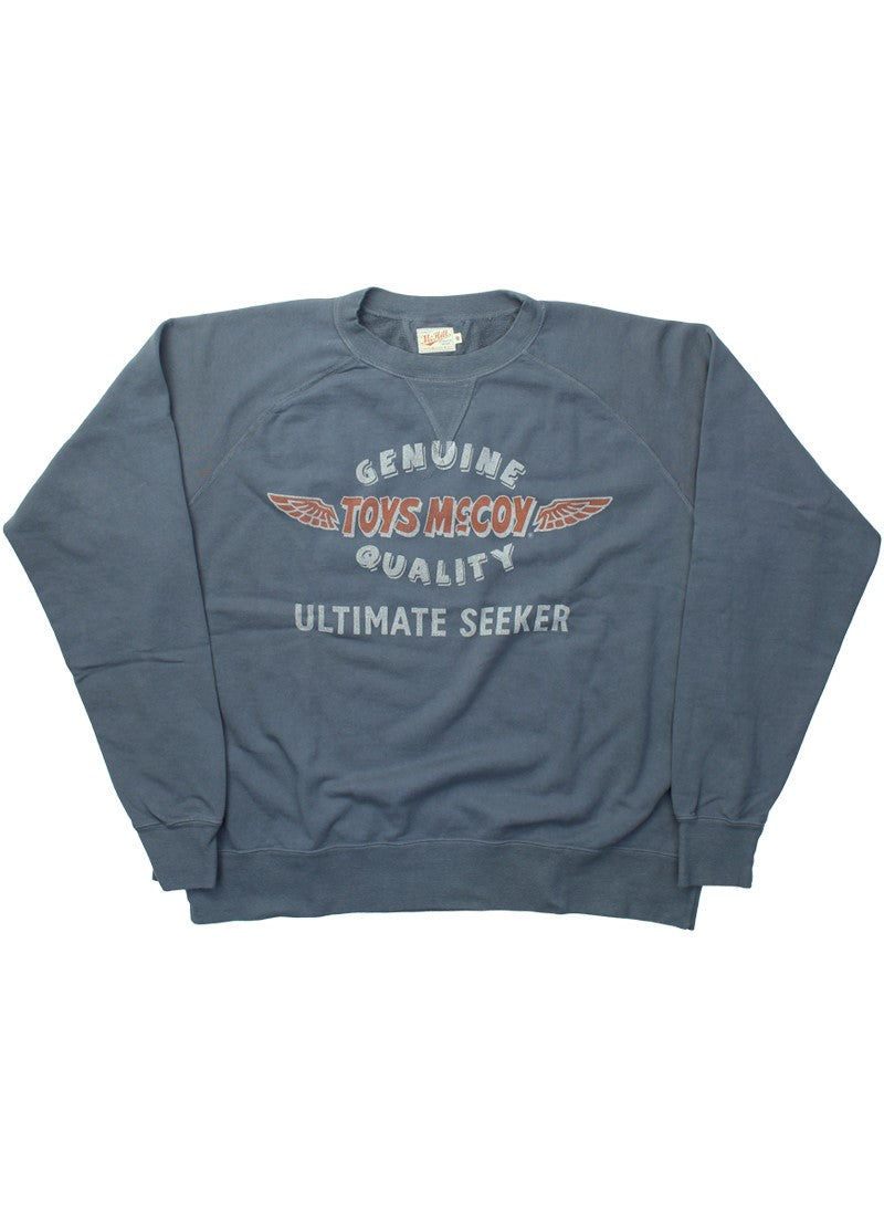 TMC2460 / TOYS McCOY McHILL SPORTS WEAR GARMENT DYING SWEAT SHIRT "TOYS McCOY"