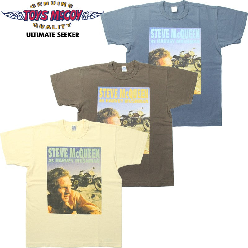 TMC2507 / TOYS McCOY S. McQUEEN™ TEE " STEVE McQUEEN as HARVEY MUSHMAN "