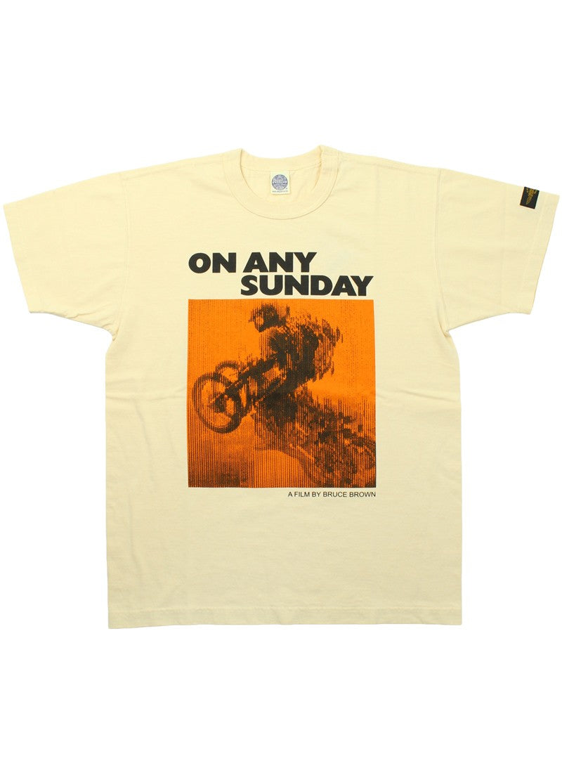 TMC2509 / TOYS McCOY ON ANY SUNDAY TEE " ON ANY SUNDAY "