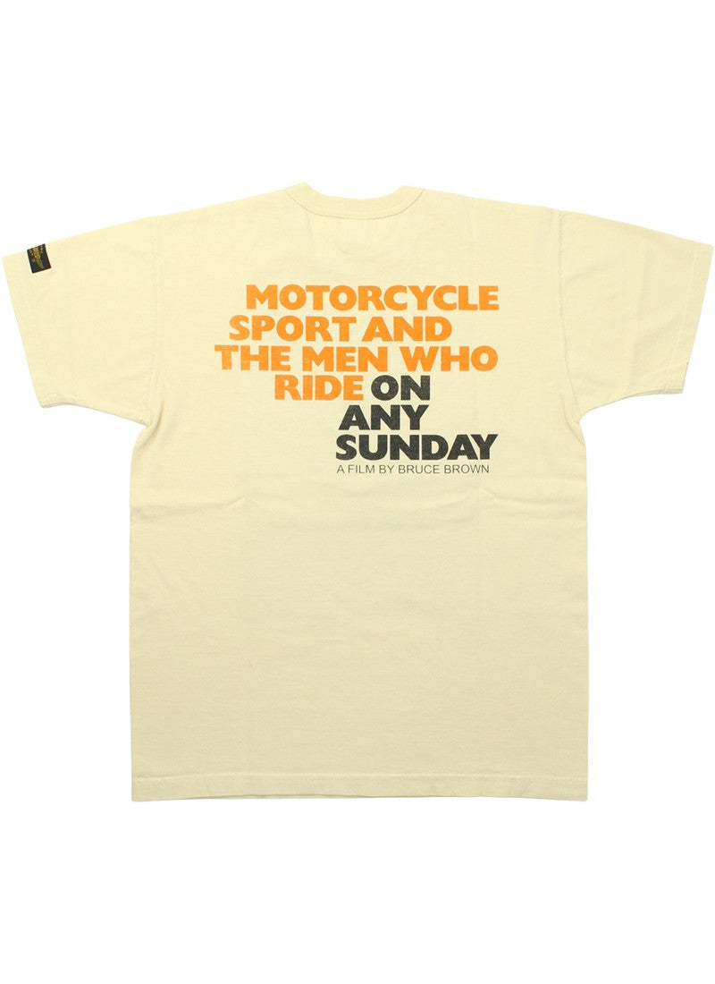 TMC2509 / TOYS McCOY ON ANY SUNDAY TEE " ON ANY SUNDAY "