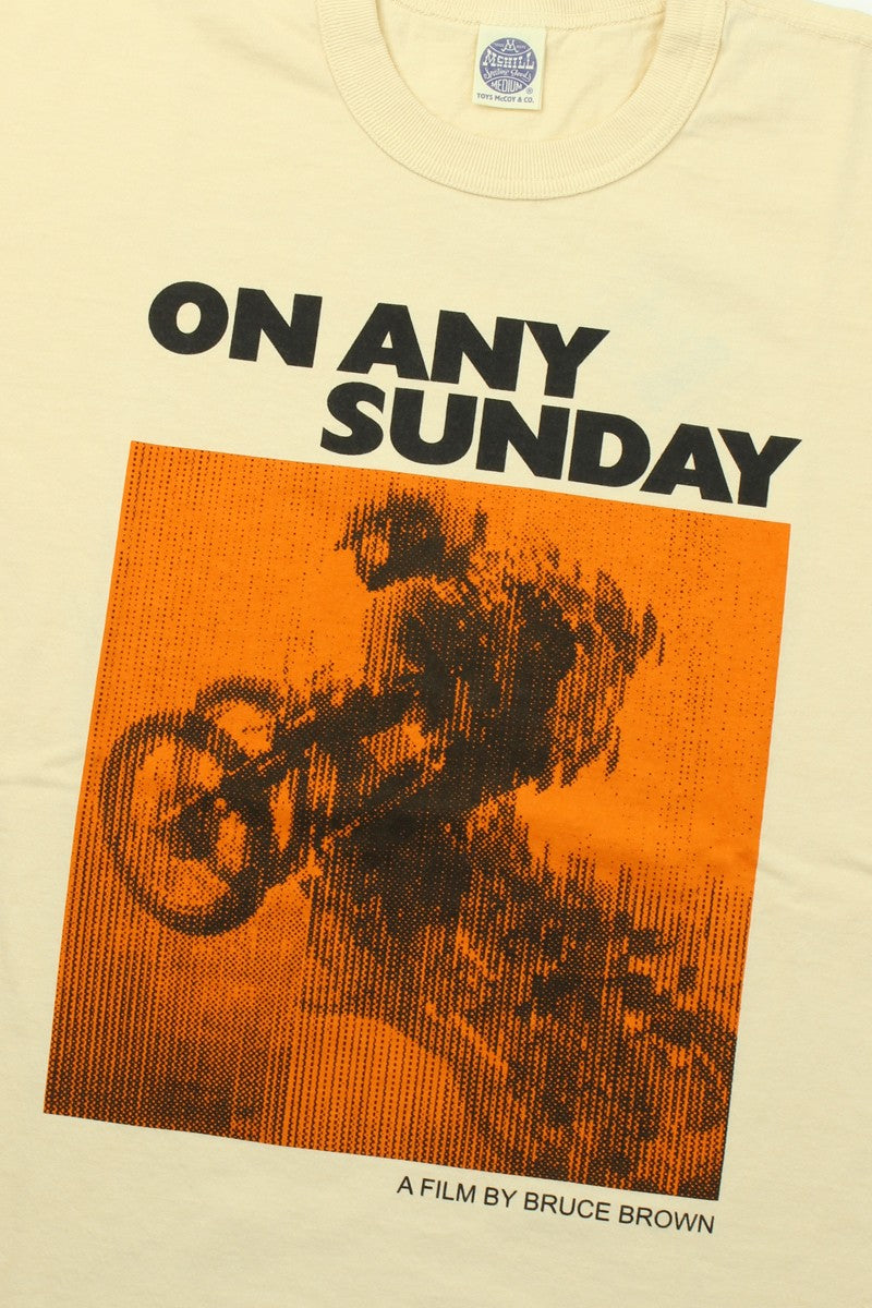 TMC2509 / TOYS McCOY ON ANY SUNDAY TEE " ON ANY SUNDAY "