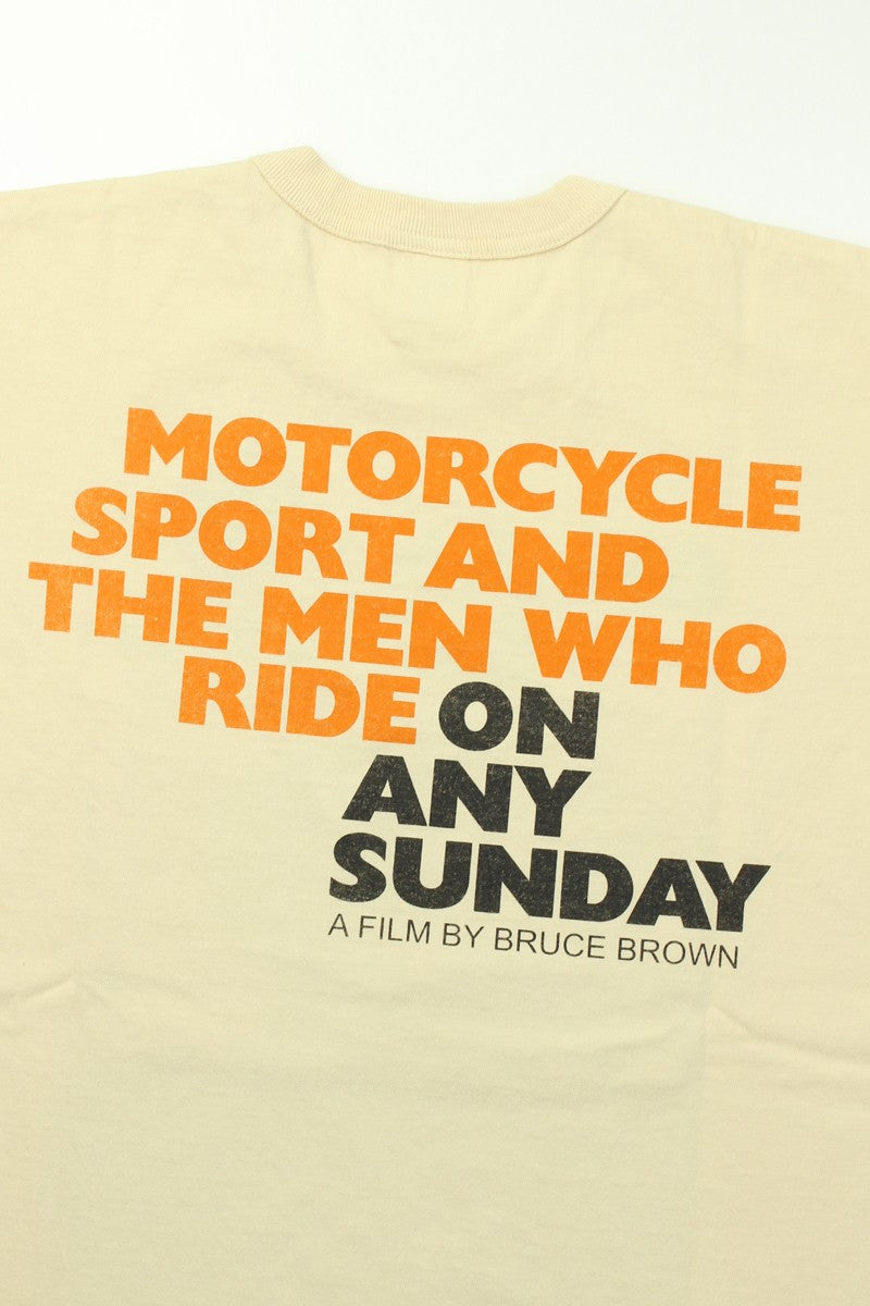 TMC2509 / TOYS McCOY ON ANY SUNDAY TEE " ON ANY SUNDAY "