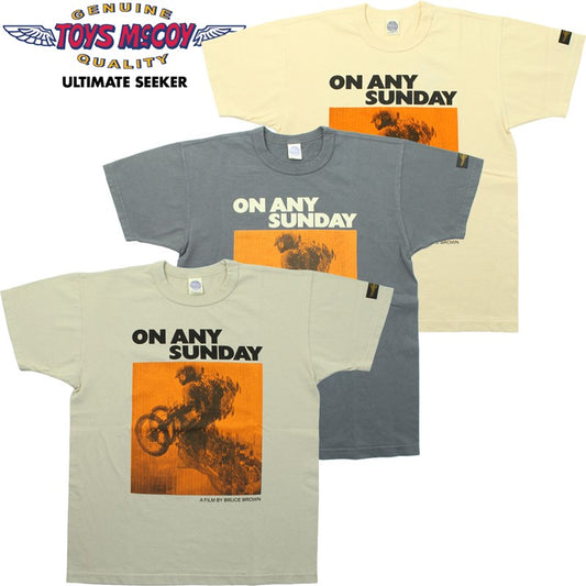 TMC2509 / TOYS McCOY ON ANY SUNDAY TEE " ON ANY SUNDAY "