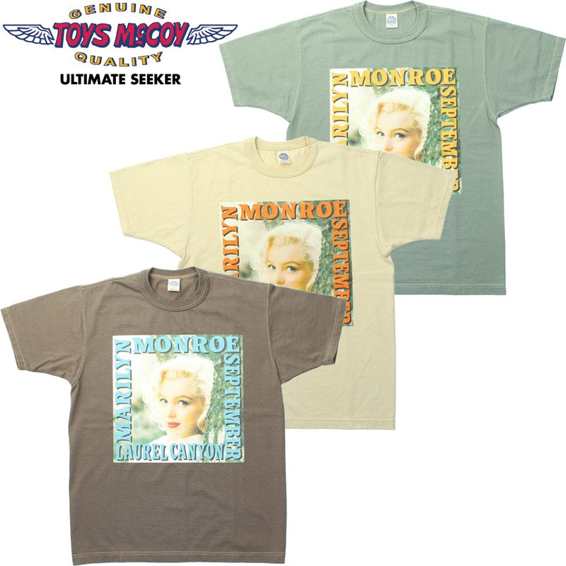 TMC2512 / TOYS McCOY MARILYN MONROE TEE " LAUREL CANYON "