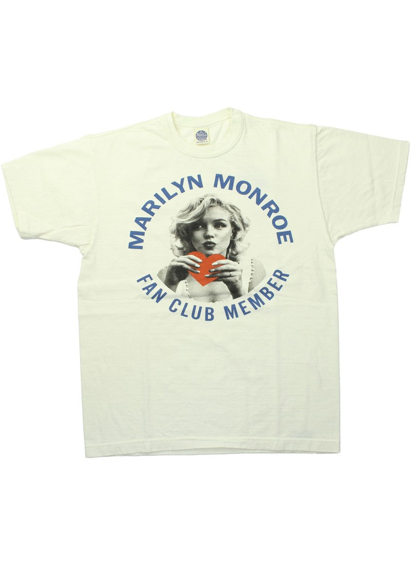 TMC2513 / TOYS McCOY MARILYN MONROE TEE " FAN CLUB MEMBER "