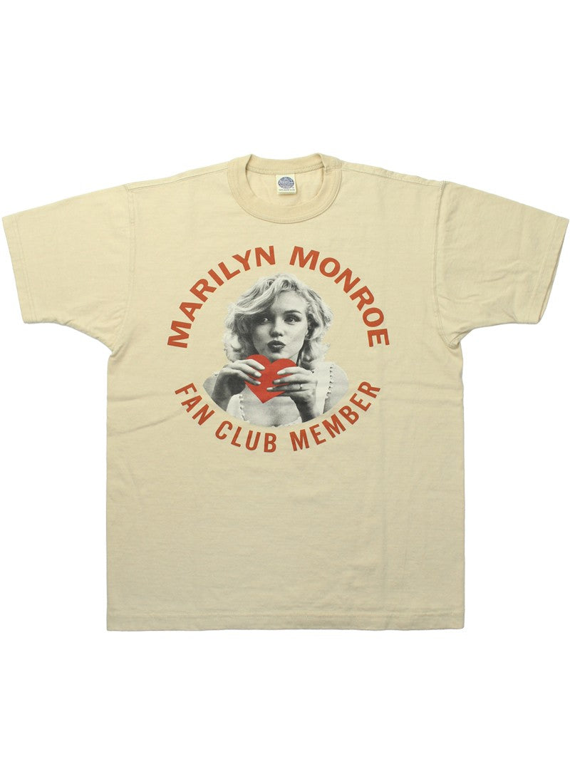 TMC2513 / TOYS McCOY MARILYN MONROE TEE " FAN CLUB MEMBER "