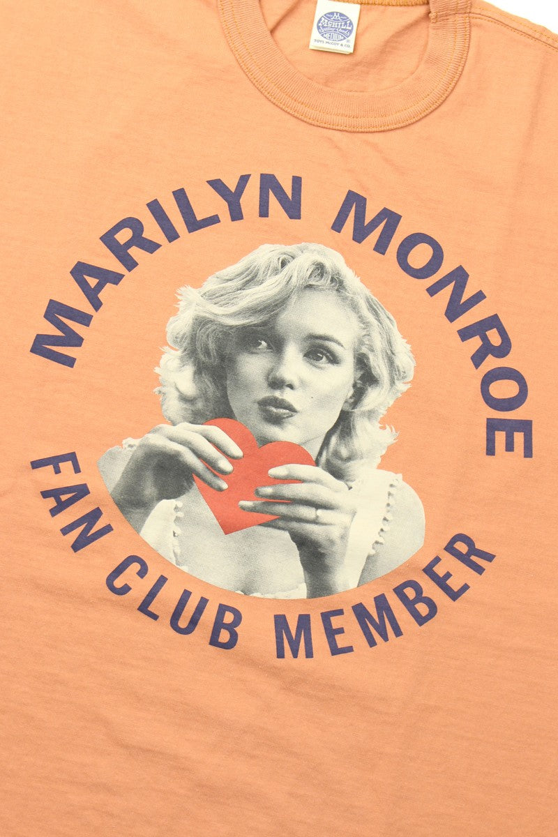 TMC2513 / TOYS McCOY MARILYN MONROE TEE " FAN CLUB MEMBER "