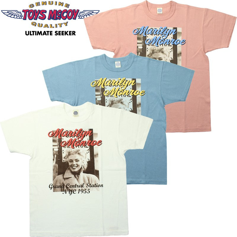 TMC2514 / TOYS McCOY MARILYN MONROE TEE " GRAND CENTRAL STATION NYC 1955 "