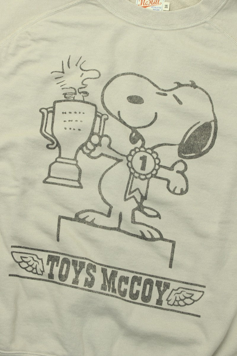 TMC2518 / TOYS McCOY SHORT SLEEVE SWEAT SHIRT SNOOPY " YOU'RE ALWAYS A WINNER "