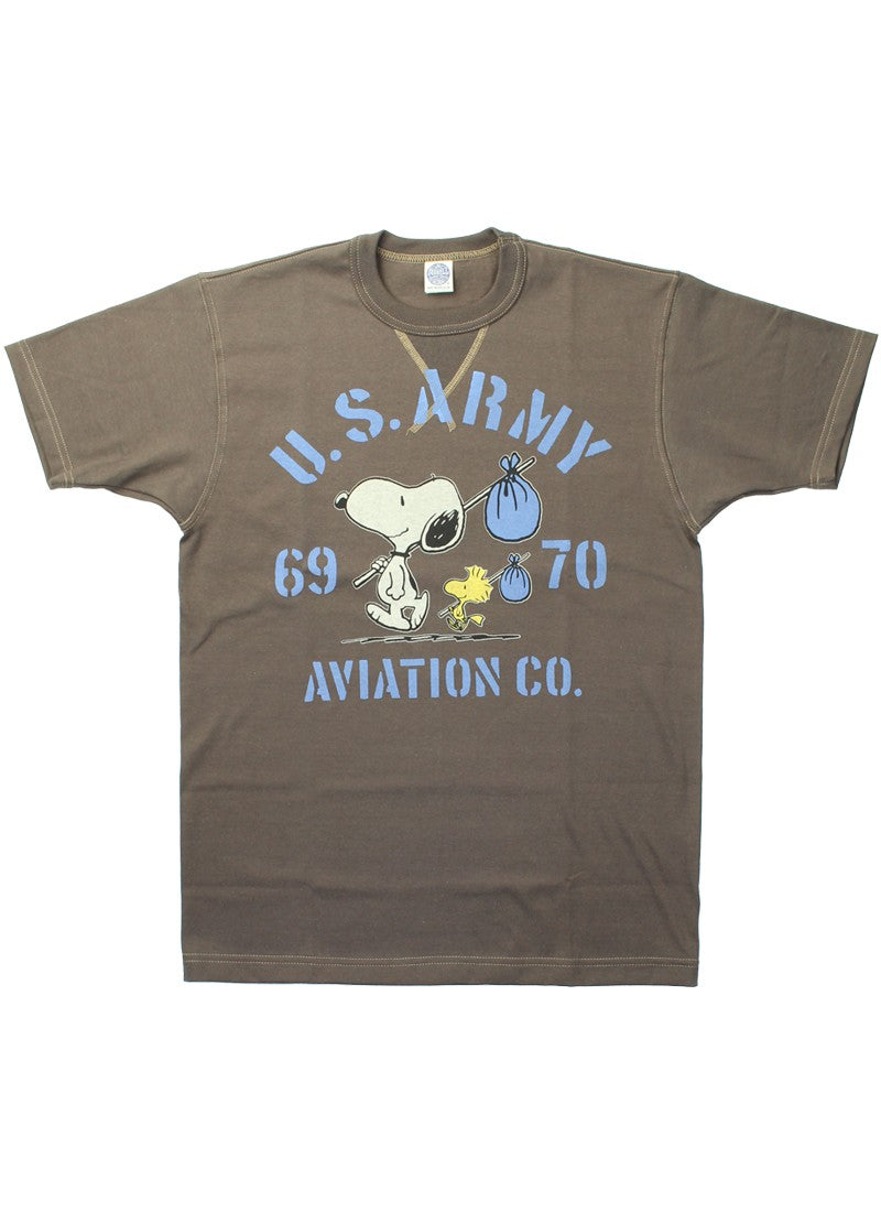TMC2520 / TOYS McCOY SNOOPY TEE " U. S. ARMY AVIATION CO. "