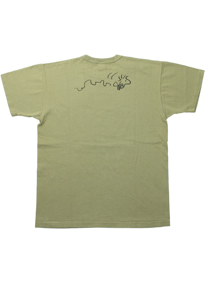 TMC2521 / TOYS McCOY SNOOPY TEE WOODSTOCK 69 " PEACE & MUSIC "