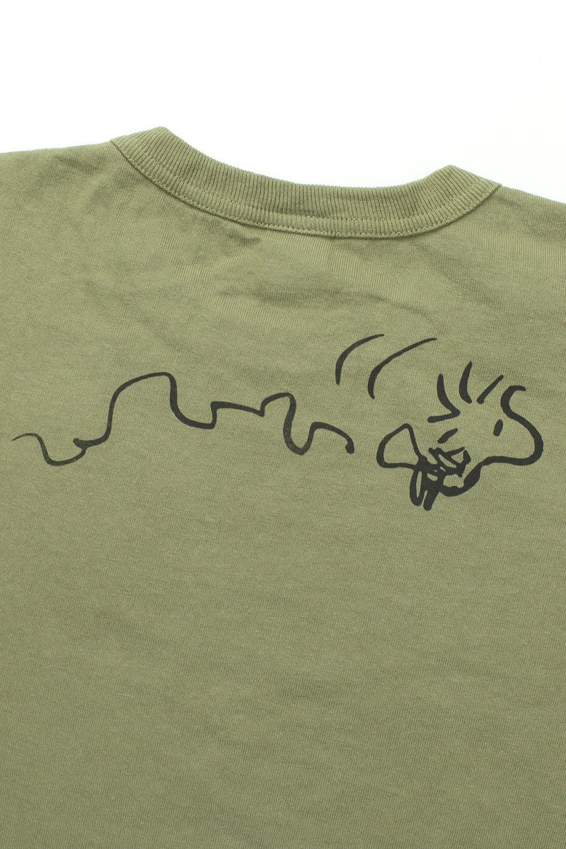 TMC2521 / TOYS McCOY SNOOPY TEE WOODSTOCK 69 " PEACE & MUSIC "