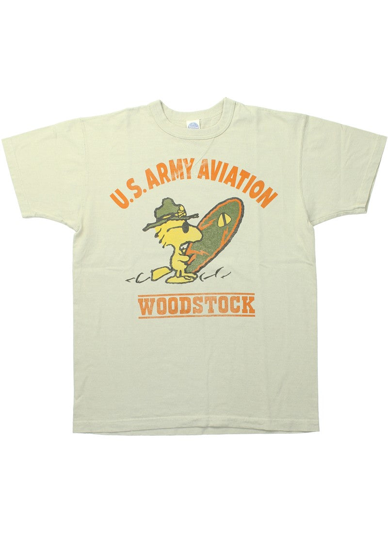 TMC2523 / TOYS McCOY SNOOPY TEE WOODSTOCK " U.S.ARMY AVIATION "
