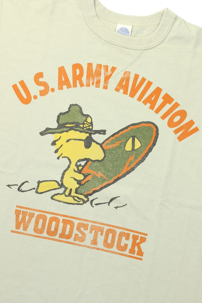 TMC2523 / TOYS McCOY SNOOPY TEE WOODSTOCK " U.S.ARMY AVIATION "