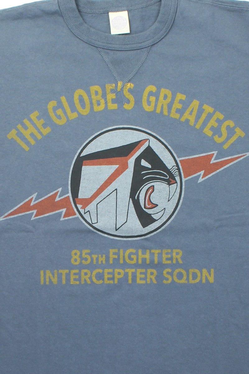 TMC2528 / TOYS McCOY MILITARY TEE SHIRT 85TH FIS " THE GLOBE'S GREATEST "