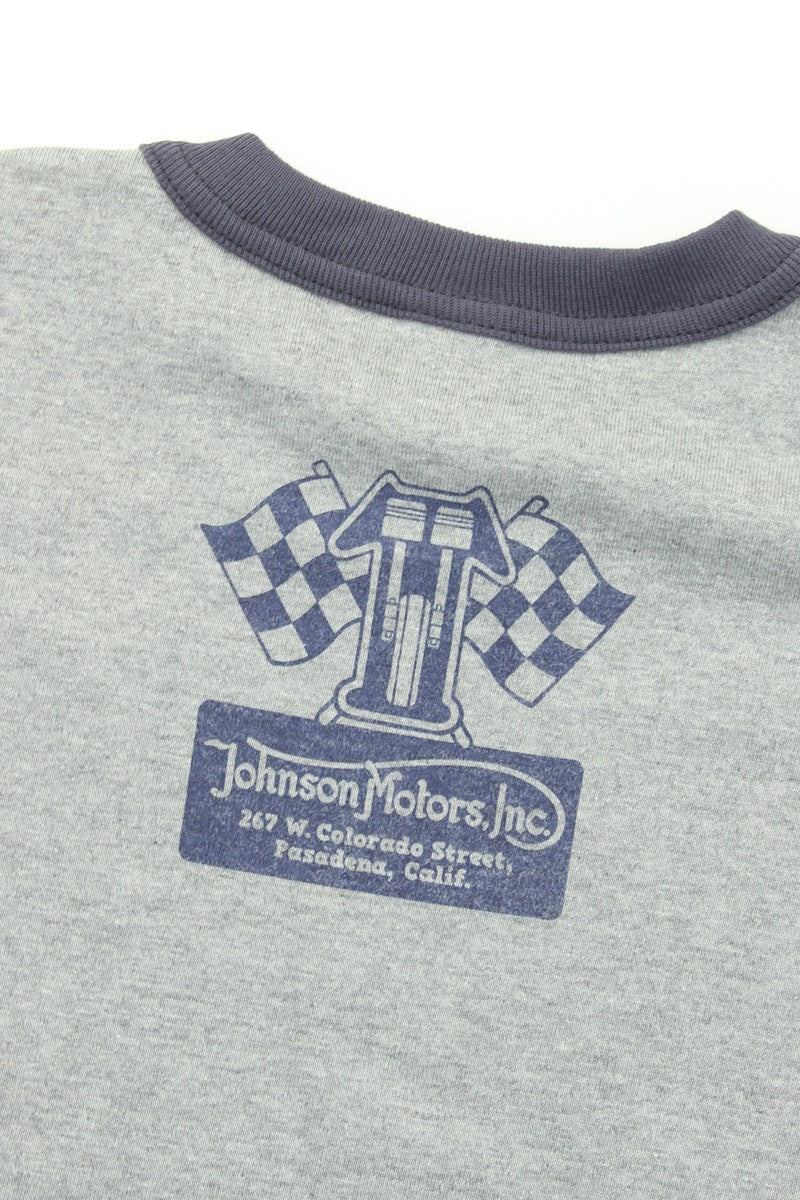 TMC2531 / TOYS McCOY MOTORCYCLE TEE " JOHNSON MOTORS "