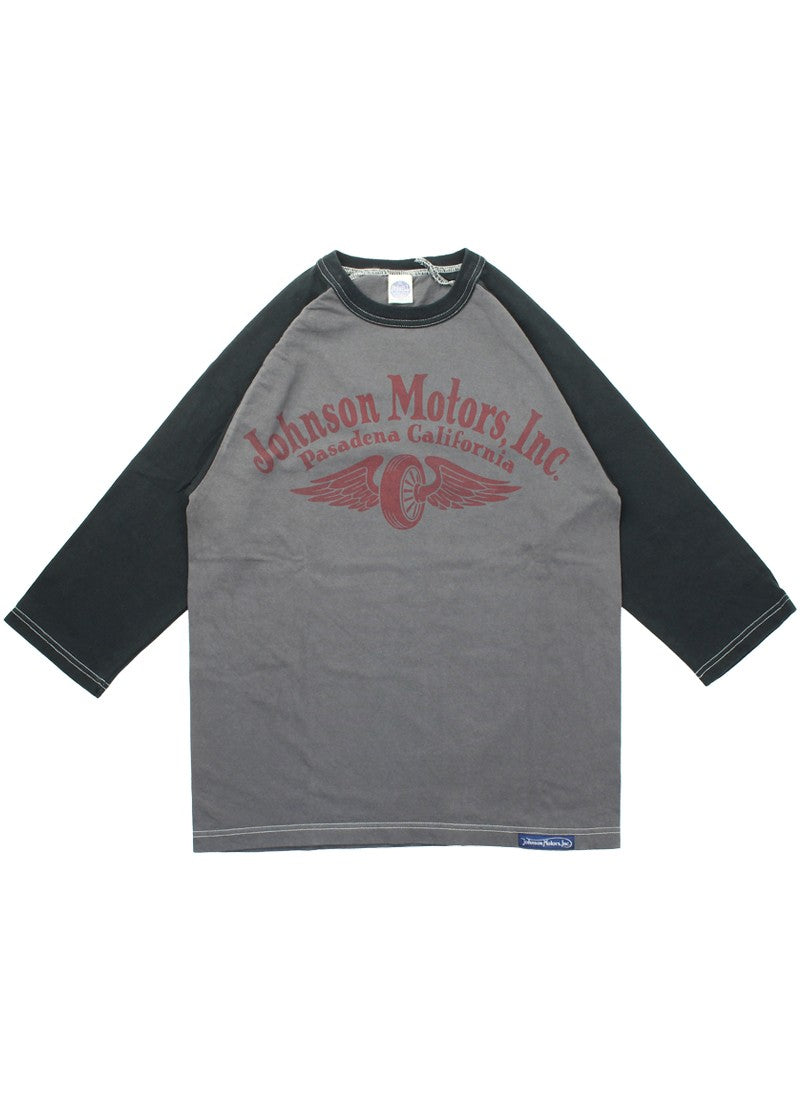 TMC2532 / TOYS McCOY CROPPED RAGLAN TEE " JOHNSON MOTORS "