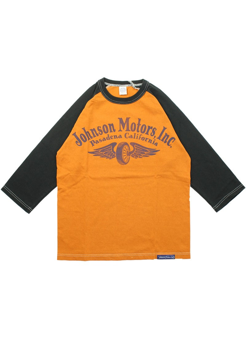 TMC2532 / TOYS McCOY CROPPED RAGLAN TEE " JOHNSON MOTORS "