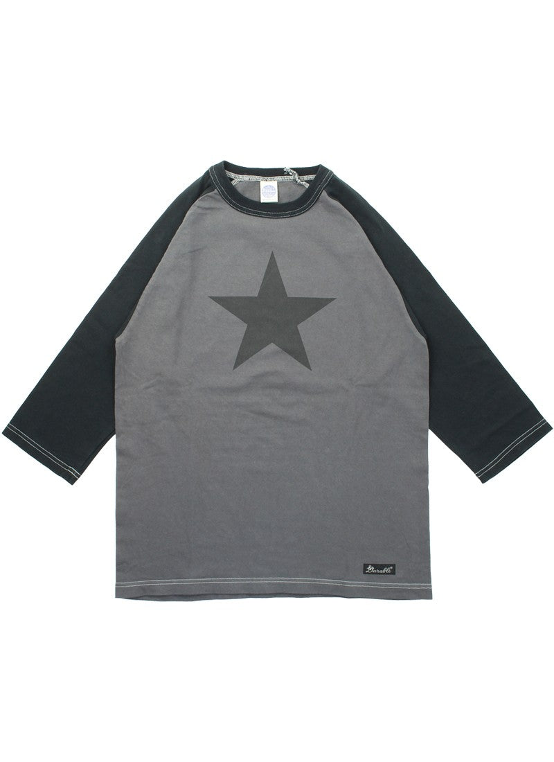 TMC2534 / TOYS McCOY CROPPED RAGLAN TEE " DURABLE ONE STAR "