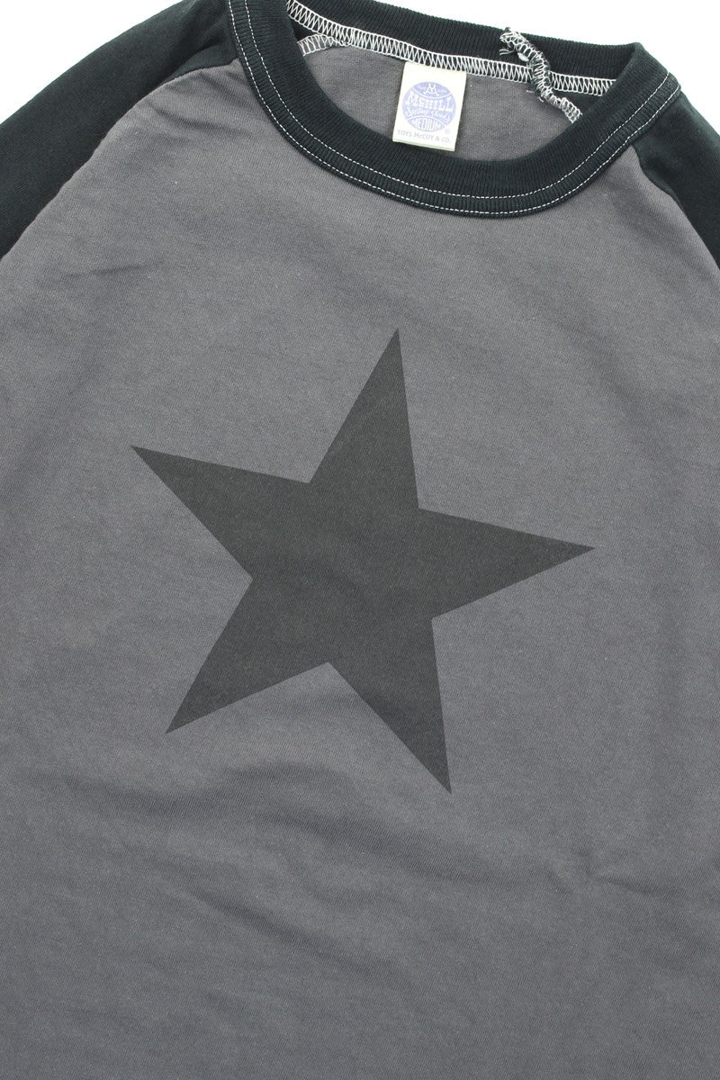 TMC2534 / TOYS McCOY CROPPED RAGLAN TEE " DURABLE ONE STAR "
