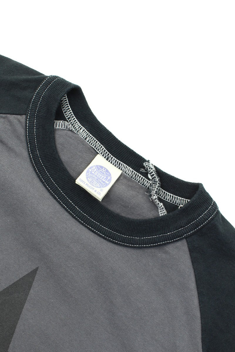 TMC2534 / TOYS McCOY CROPPED RAGLAN TEE " DURABLE ONE STAR "