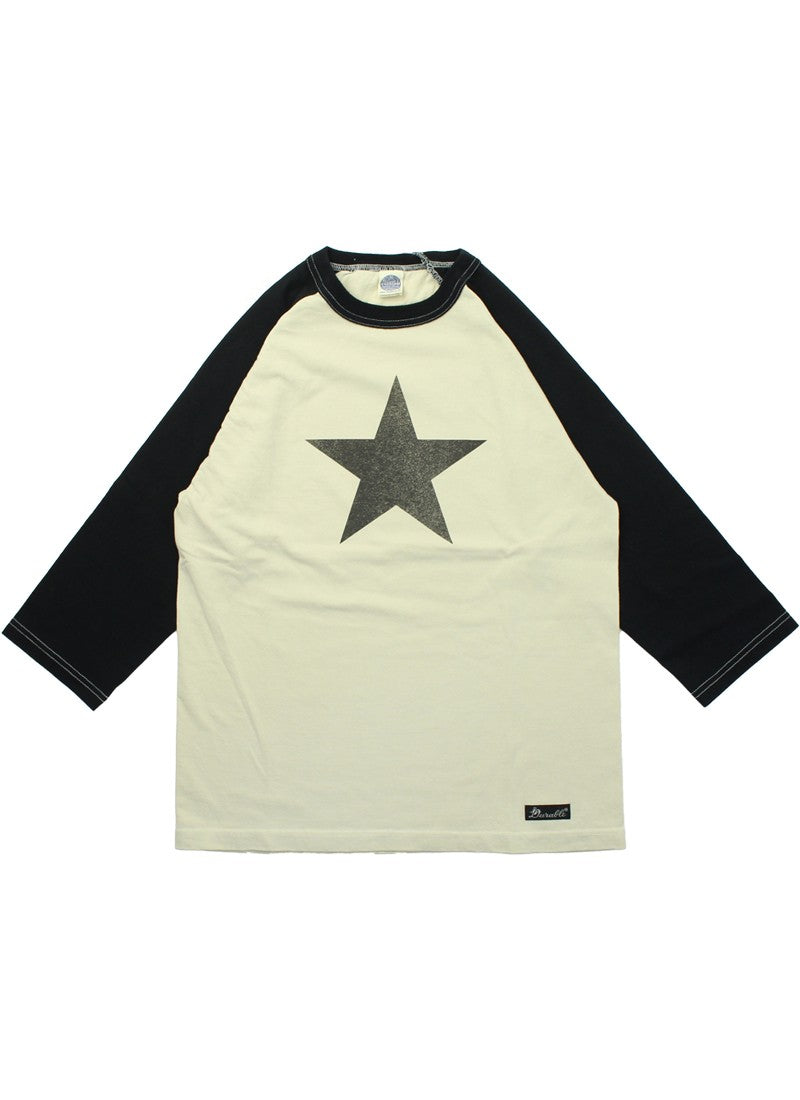 TMC2534 / TOYS McCOY CROPPED RAGLAN TEE " DURABLE ONE STAR "