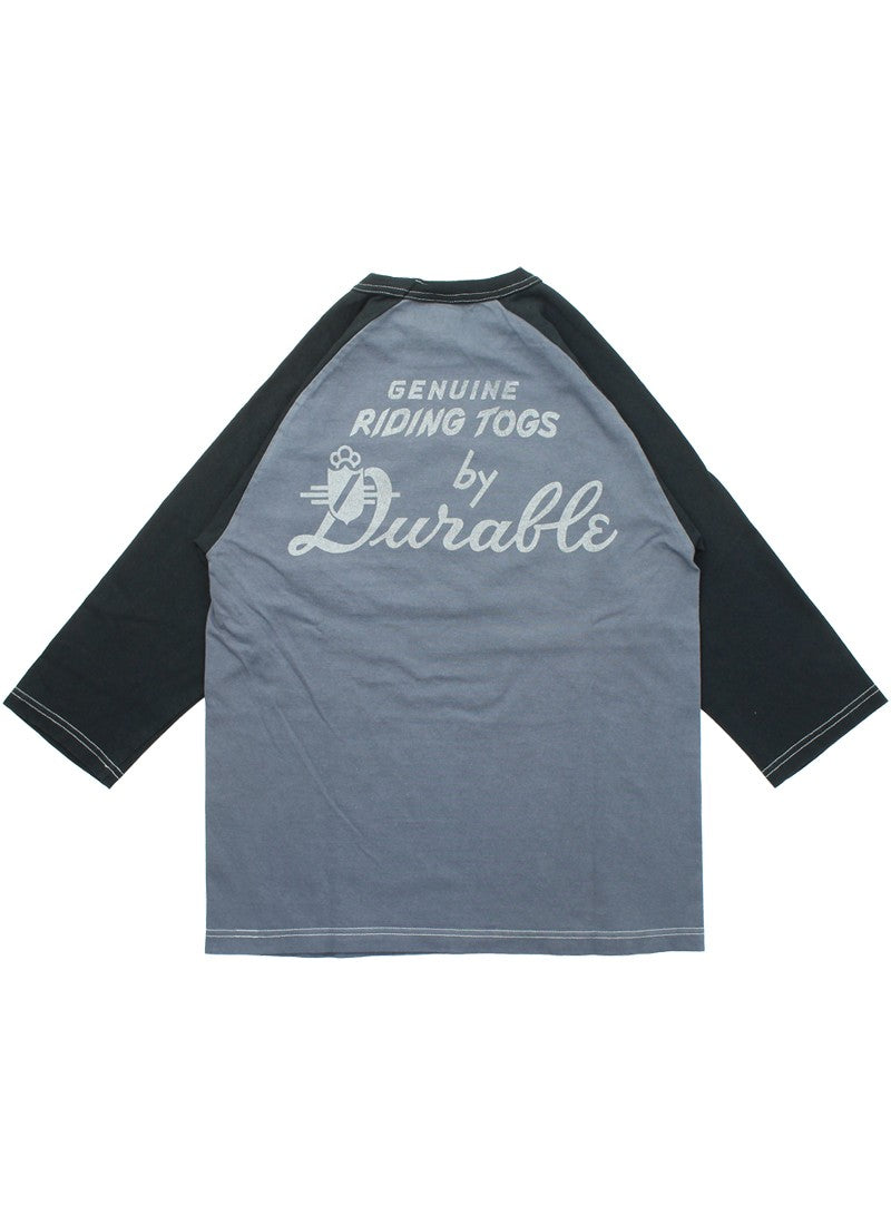 TMC2534 / TOYS McCOY CROPPED RAGLAN TEE " DURABLE ONE STAR "