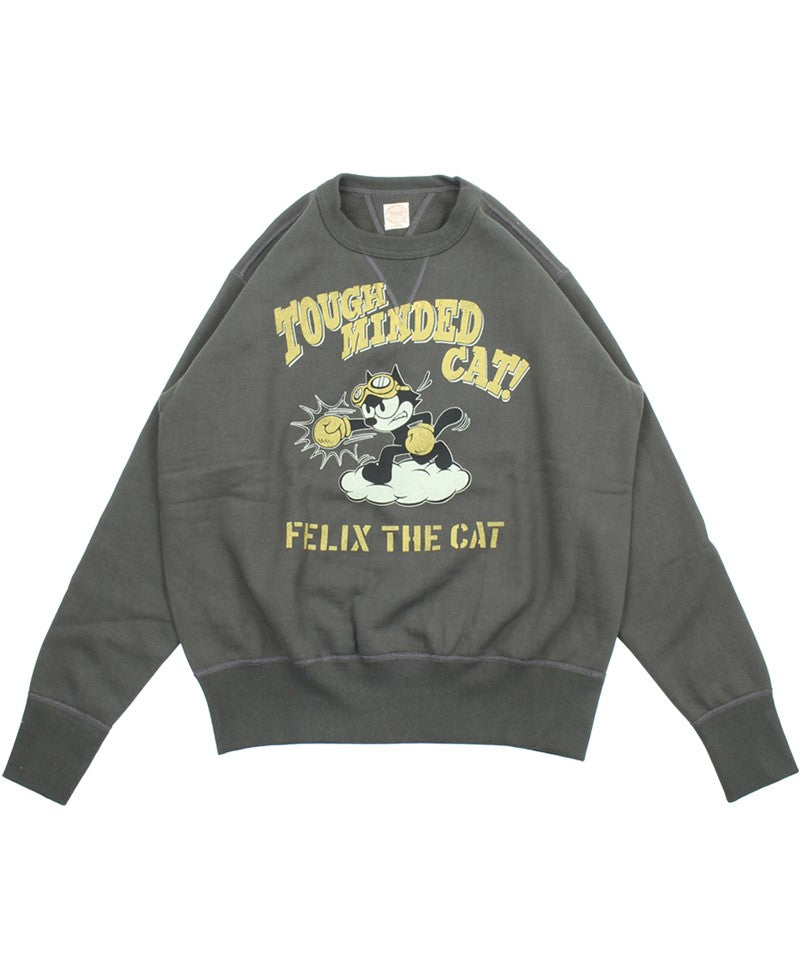 TMC2547 / TOYS McCOY HEAVYWEIGHT SWEAT SHIRT FELIX THE CAT "TOUGH MINDED CAT!"