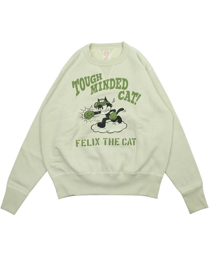TMC2547 / TOYS McCOY HEAVYWEIGHT SWEAT SHIRT FELIX THE CAT "TOUGH MINDED CAT!"