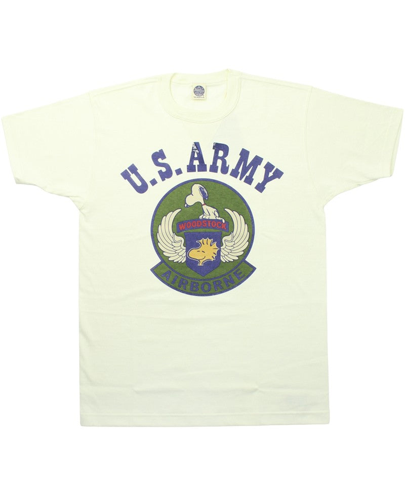 TMC2560 / TOYS McCOY SNOOPY TEE “U.S. ARMY AIRBORNE SUBDUED”