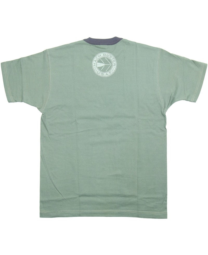 TMC2627 / TOYS McCOY PEANUTS TEE SNOOPY " MACH BUSTER U.S.A.F. "