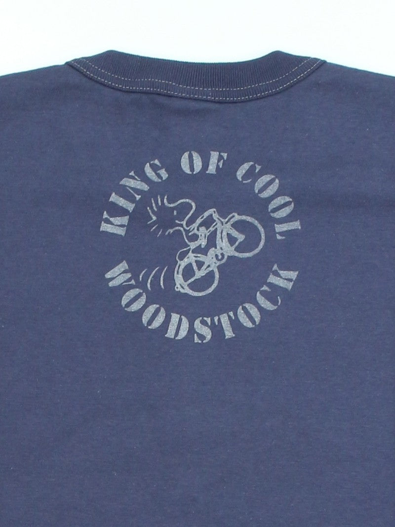 TMC2628 / TOYS McCOY PEANUTS TEE SNOOPY " WOODSTOCK KING OF COOL "