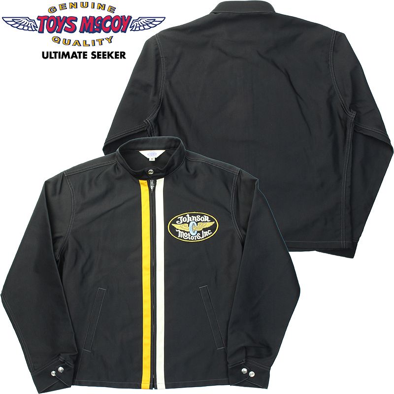 TMJ2410 / TOYS McCOY BECK NYLON/COTTON RACING JACKET JOHNSON MOTORS