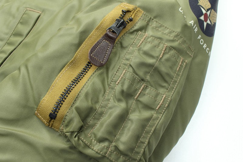 TMJ2428 / TOYS McCOY TYPE B-15C OLIVE VER. MONARCH MFG.CO. 429TH FTR BMR SQ "BLACK DRAGONS"