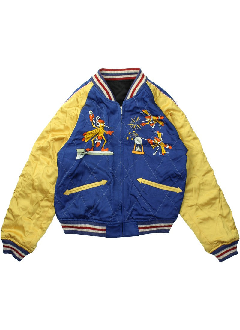 TMJ2501 / TOYS McCOY MARILYN MONROE SOUVENIR "SUKA"JACKET " ON THE WAY UP "